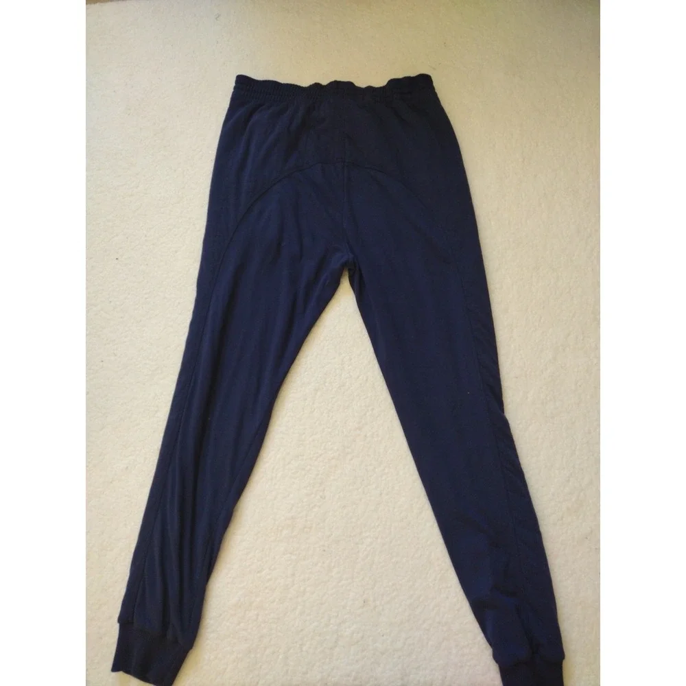 Vintage Nike Track Pants Mens Medium Blue 1980s 80s Athletic Break Dance‎ Lined